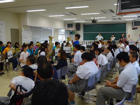 特別支援学校と有明工業高等専門学校との交流