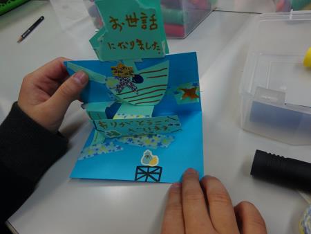 カード作りの様子2