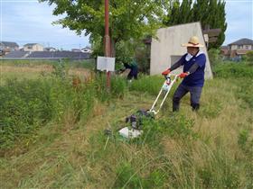 手鎌公園作業状況(1)