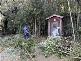深倉公園作業状況(1)