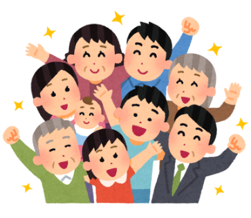 集合イラスト