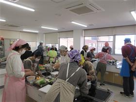調理実習の様子