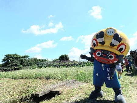 ジャー坊ぶどう園へ行く