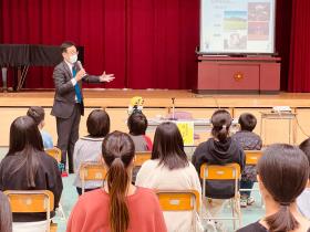 11月22日駛馬小学校