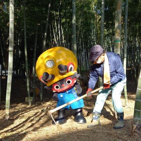 ジャー坊と立山さん横から見る