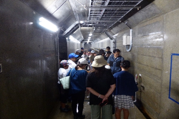 大山ダム監査廊