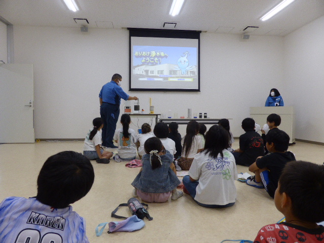 ありあけ浄水場2中友小学校