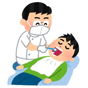 歯周病検診のイラスト