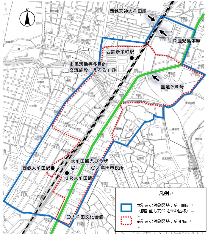 対象区域_約100ha