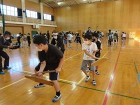 踊りの練習