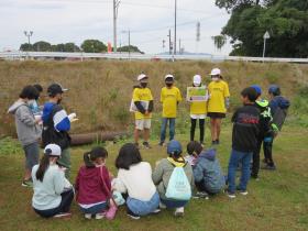 子どもボランティアガイドの様子