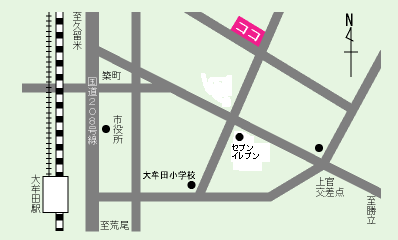 日新建設工業所案内図 日新建設工業所案内図
