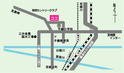 株式会社　山下工務店案内図