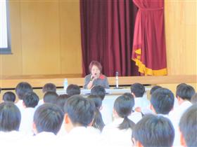 松井さんの朗読