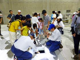 水力発電設備内