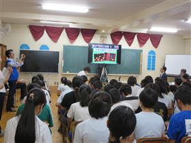 天の原小学校の発表