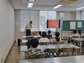 子どもたちの事前研修会