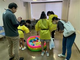 お菓子釣り