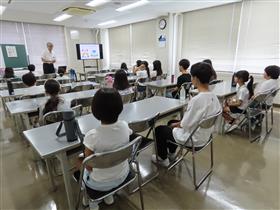 子どもたちの事前研修会