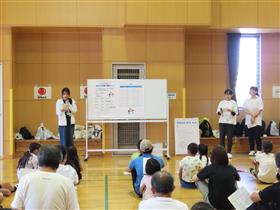 ボランティアさんの司会進行