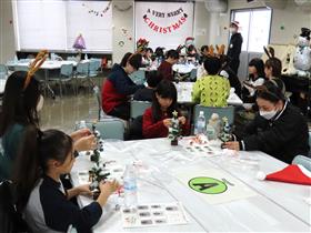 クリスマスツリー作成