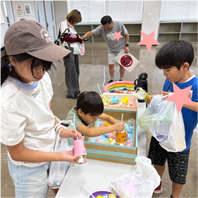 紙コップクレーンゲーム