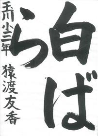 3年　猿渡　智香