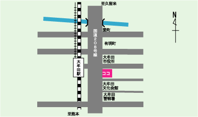 株式会社有明ねっとこむ案内図