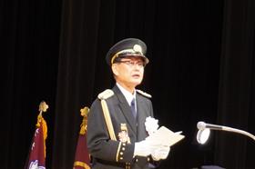 市長式辞の様子