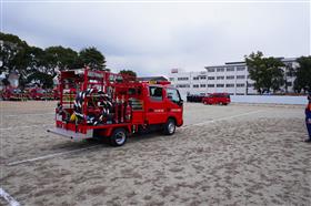 車両展示の様子