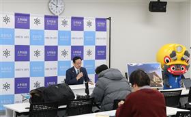 3月19日【おおむたアリーナ報道機関向け内覧会】