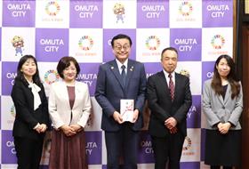3月25日有明乳業義援金寄付
