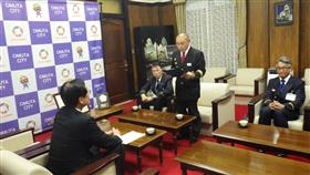 団長市長へ報告