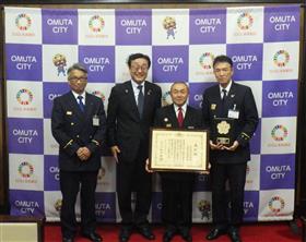 市長記念撮影(2)