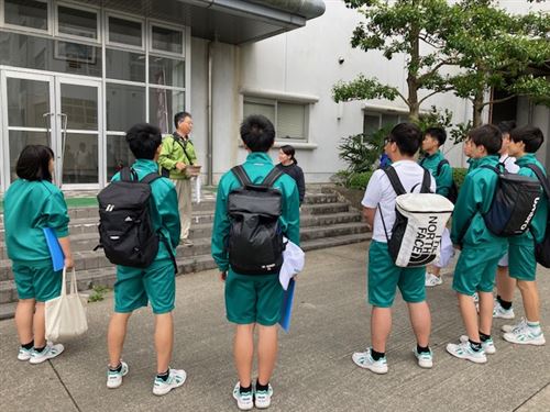 学校帰着