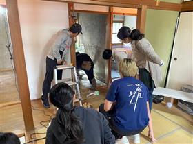 先生のお手本作業。