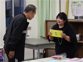 生徒からお礼の言葉