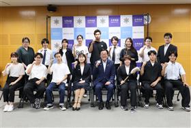大牟田北高等学校（書道、定時制：バドミントン、バレーボール、柔道、陸上）