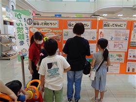 パネル展示の写真