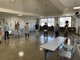 演劇講座(発声練習)