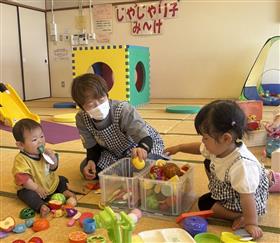 広場の様子(1)