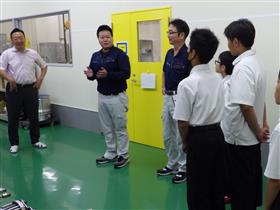 アスカインデックスでの見学