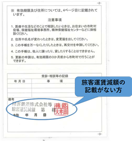 手帳（備考）