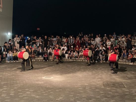 琉球太鼓　雷神