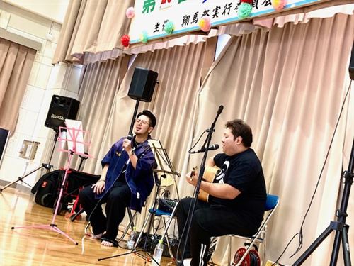 グループデュオ「オーラス」歌唱