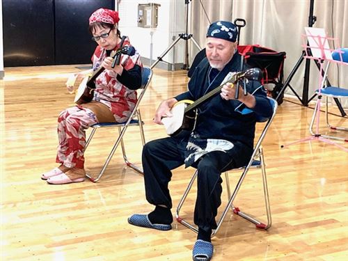 三味線演奏
