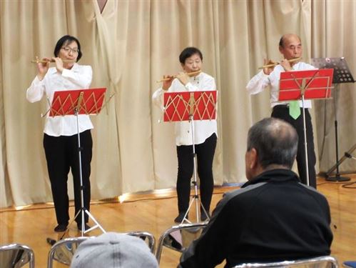 篠笛演奏