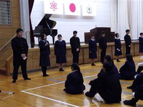 評議員の生徒による２学期の振り返り