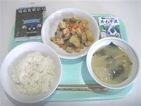 中学校献立