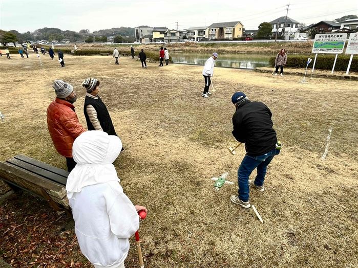 一部橋公園グラウンドゴルフ大会